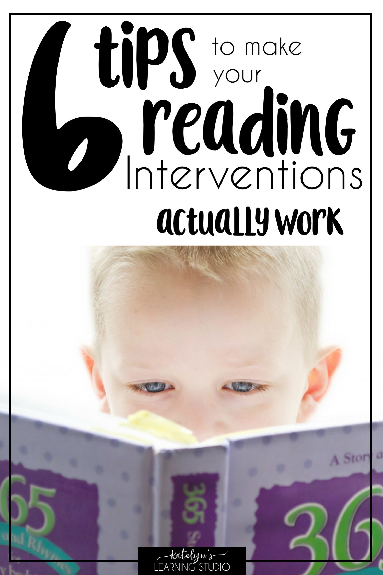 Reading Intervention Activities To Help Your Struggling Readers