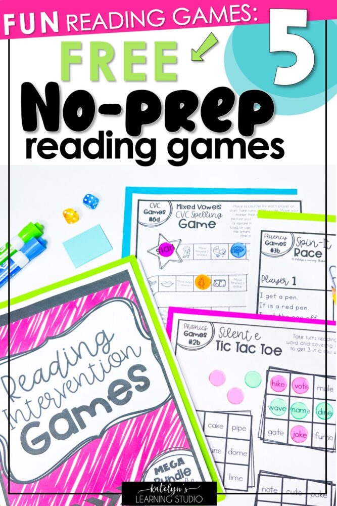 Literacy Games - 5 Fun Reading Games for Kids