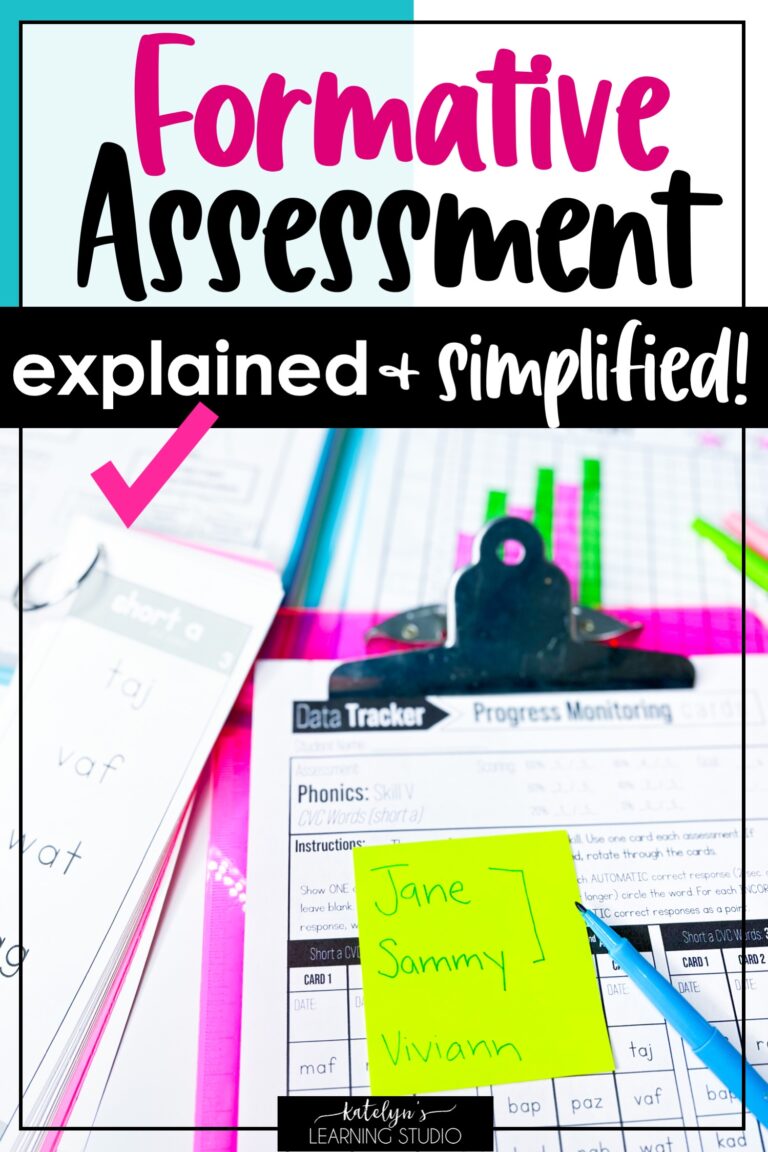 Formative Assessment Types Explained And Simplified How To Make Them Effective And Easy 7776