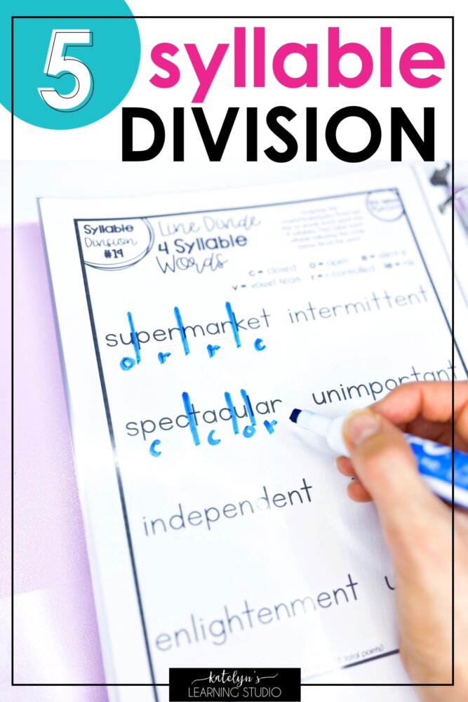 syllable-division