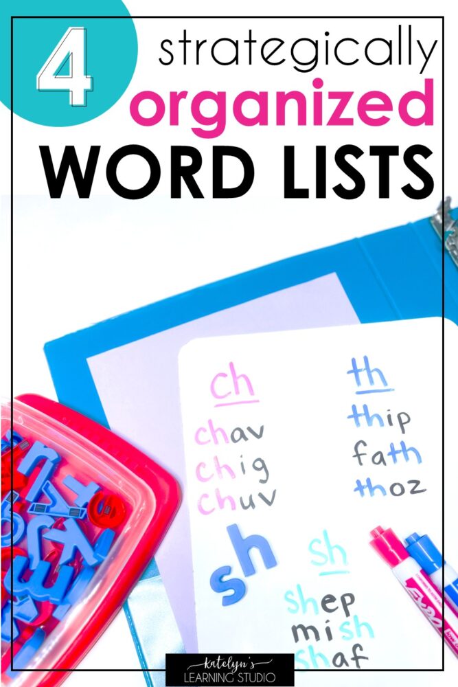 Printable nonsense word lists organized by phonics patterns for systematic practice