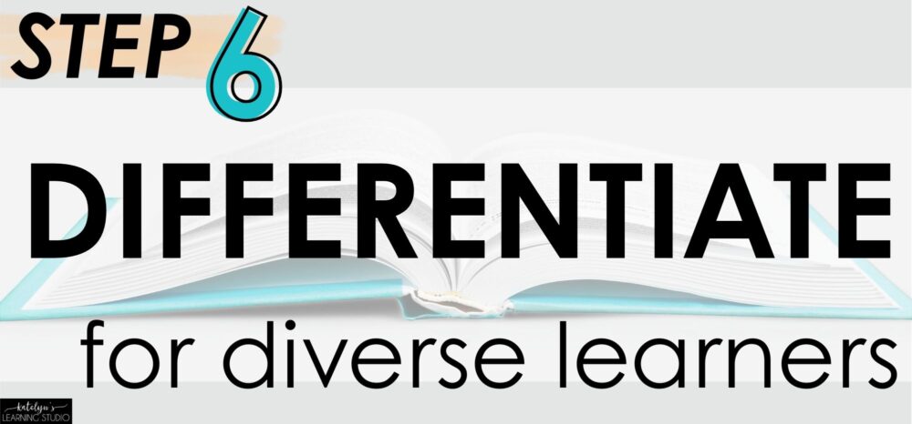 Beginning research step 6: differentiate animal research for mixed reading levels
